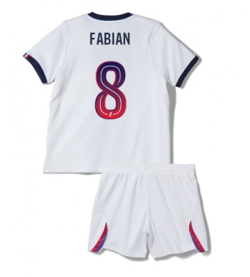 Paris Saint-Germain Fabian Ruiz #8 Udebanetrøje Børn 2026-27 Kortærmet (+ Korte bukser)